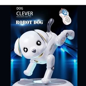 Remote-controlled Children's Robot Dog Pet Toy, Intelligent Toy, Suitable